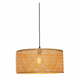 Viseča svetilka v naravni barvi z bambusovim senčnikom ø 50 cm Java – Good&amp;Mojo