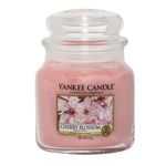 Yankee Candle Dišeča sveča Classic srednje velik (Cherry Blossom) 411 g