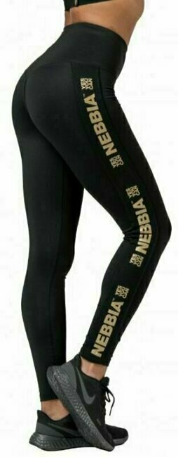 Nebbia Gold Classic Leggings Black S Fitnes hlače