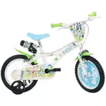 Dino kolo Bluey 612LBL, beli, 12"
