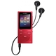 Sony NW-E394, 8GB rdeči FM