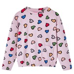 vidaXL Otroški pulover roza 140