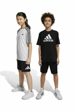 Otroške kratke hlače adidas U TR-ES LOGO črna barva - črna. Otroške kratke hlače iz kolekcije adidas. Model izdelan iz tanke