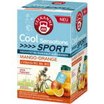 TEEKANNE Cool Sensations Sport mango-pomaranča z vitamini B2, B6 in B12 - 18 vrečk