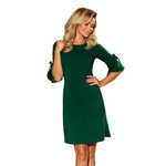 Numoco Ženska obleka 217-2, zelena, XL