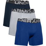 Boksarice Under Armour UA Charged Cotton 6in 3 Pack-BLU