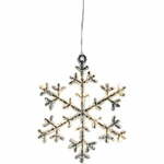 Božična svetlobna dekoracija Icy Snowflake – Star Trading
