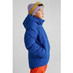 Otroška zimska jakna Reima Villinki - modra. Otroška zimska jakna iz kolekcije Reima. Delno podložen model, izdelan iz vodoodpornega materiala z visoko zračnostjo.