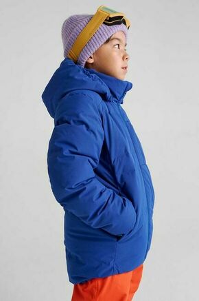 Otroška zimska jakna Reima Villinki - modra. Otroška zimska jakna iz kolekcije Reima. Delno podložen model