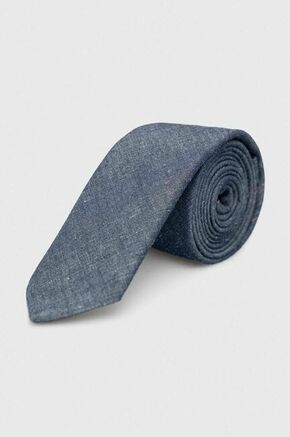 Kravata HUGO vijolična barva - vijolična. Kravata iz kolekcije HUGO. Model izdelan iz enobarvne tkanine.
