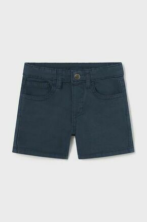 Kratke hlače za dojenčka Mayoral mornarsko modra barva - mornarsko modra. Kratke hlače za dojenčka iz kolekcije Mayoral. Model izdelan iz enobarvne tkanine.