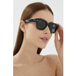 Ray-Ban sončna očala - črna. Sončna očala iz kolekcije Ray-Ban. Model s enobarvnimi stekli in okvirji iz plastike. Ima filter UV 400.