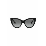 VOGUE sončna očala 0VO5339S - črna. Sončna očala iz kolekcije VOGUE. Model z gladkimi lečami in plastičnimi okvirji. Imajo UV 400 filter.