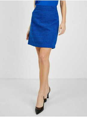 Orsay Modrá dámská kostkovaná sukně ORSAY 36