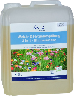Ulrich natürlich Higienski mehčalec 3v1 - cvetlični travnik - 5 l