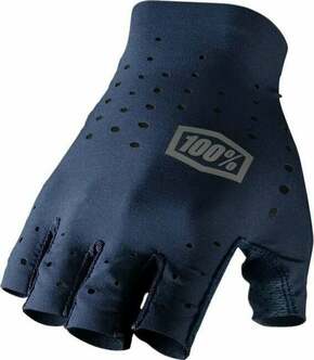 100% Sling Bike Short Finger Gloves Navy L Kolesarske rokavice