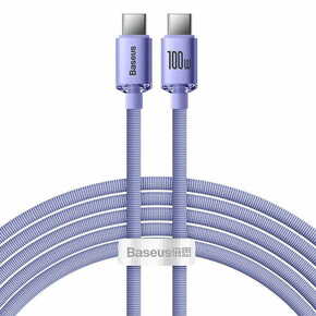 BASEUS Crystal Shine kabel USB-C / USB-C 5A 100W 2m