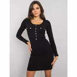 RUE PARIS Ženske obleke Delaware RUE PARIS black RV-SK-5079-1.17P_379573 S-M
