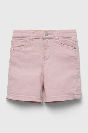 Otroške kratke hlače zippy vijolična barva - roza. Otroški kratke hlače iz kolekcije zippy. Model izdelan iz enobarvnega materiala.