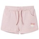 vidaXL Otroške kratke hlače z vrvico mešana svetlo roza 128