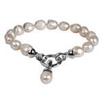JwL Luxury Pearls Zapestnica iz pravih belih biserov JL0560