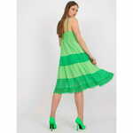 Och Bella Ženska vsakodnevna obleka OCH BELLA zelena TW-SK-BI-82345.19P_386594 S
