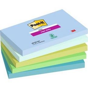 Post-It samolepilni lističi Super Sticky OASIS - 76X127 mm