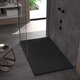 REA Tuš kad Bazalt long Black 90x120