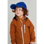 Otroška jakna Reima Vantti rjava barva - rjava. Otroška jakna iz kolekcije Reima. Podložen model, izdelan iz vodoodpornega materiala.