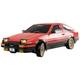 Amewi AE86 Trueno RC dirkalni avto na daljinsko vodenje, 1:18