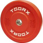 Bumper kolut Toorx olimpijski 25kg, fi-50mm, rdeč
