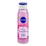 Nivea Fresh Blends Raspberry osvežujoč gel za prhanje s sadnim vonjem 300 ml za ženske