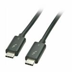 Delock Thunderbolt™ 3 (20 Gb/s) USB-C™ kabel moški in pasivni 2,0 m 3 A črn