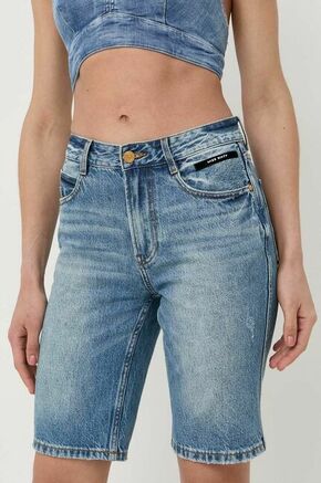 Jeans kratke hlače Miss Sixty ženski - modra. Kratke hlače iz kolekcije Miss Sixty