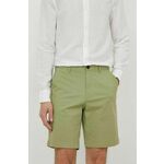 Kratke hlače Michael Kors moški, zelena barva - zelena. Kratke hlače iz kolekcije Michael Kors. Model izdelan iz gladke tkanine. Model iz izjemno udobne tkanine z visoko vsebnostjo bombaža.