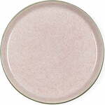 Bitz Desertni krožnik 21 cm - siva / svetlo roza