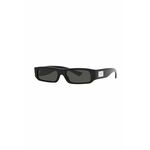 Otroška sončna očala Dolce &amp; Gabbana črna barva, 0DX4005 - črna. Otroška sončna očala iz kolekcije Dolce &amp; Gabbana. Model z enobarvnimi stekli in okvirji iz plastike. Ima filter UV 400.