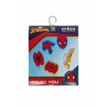 Okrasek za obutev Crocs Jibbitz Spider Man 5 Pck 10010007 Multicolor
