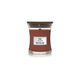 WoodWick rjava dišeča sveča Smoked Walnut &amp; Maple mala vaza