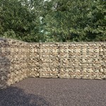 Gabionska stena s pokrovi pocinkano jeklo 600x30x200 cm