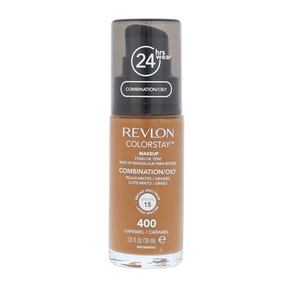 Revlon Colorstay Combination Oily Skin puder za mešano do mastno kožo 30 ml odtenek 400 Caramel za ženske
