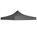 vidaXL Streha za šotor za zabave 3x3 m antracitne barve