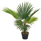Umetna palma z loncem zelene barve 70 cm