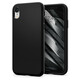 Spigen Liquid Air silikonski ovitek za za iPhone XR, Črna