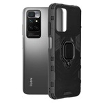 Infostyle Silikonski ovitek "ring" za Xiaomi Redmi 10 - Črna