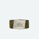 Pas Alpha Industries Heavy Duty Belt zelena barva - zelena. Pas iz kolekcije Alpha Industries. Model izdelan iz tekstilnega materiala.