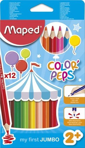 Maped barvice Color'Peps Maxi 3 robne 12/1