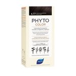 Phyto Color barva za lase brez amoniaka odtenek 4.77 Intense Chestnut Brown
