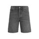 Kratke hlače iz jeansa Jack &amp; Jones moško, siva barva - siva. Kratke hlače iz kolekcije Jack &amp; Jones. Model izdelan iz denima.