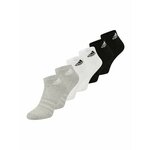 Unisex nizke nogavice adidas Cushioned Sportswear Ankle Socks 6 Pairs IC1292 medium grey heather/white/black